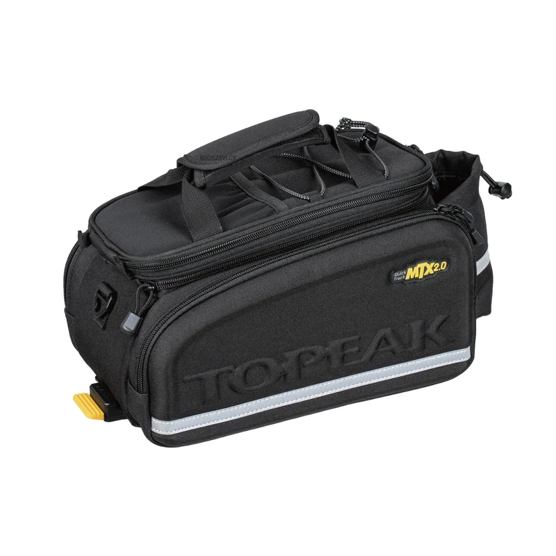 Topeak MTX 2.0 TrunkBag DX - Expandable Top, Bicycle Trunk Bag, Black