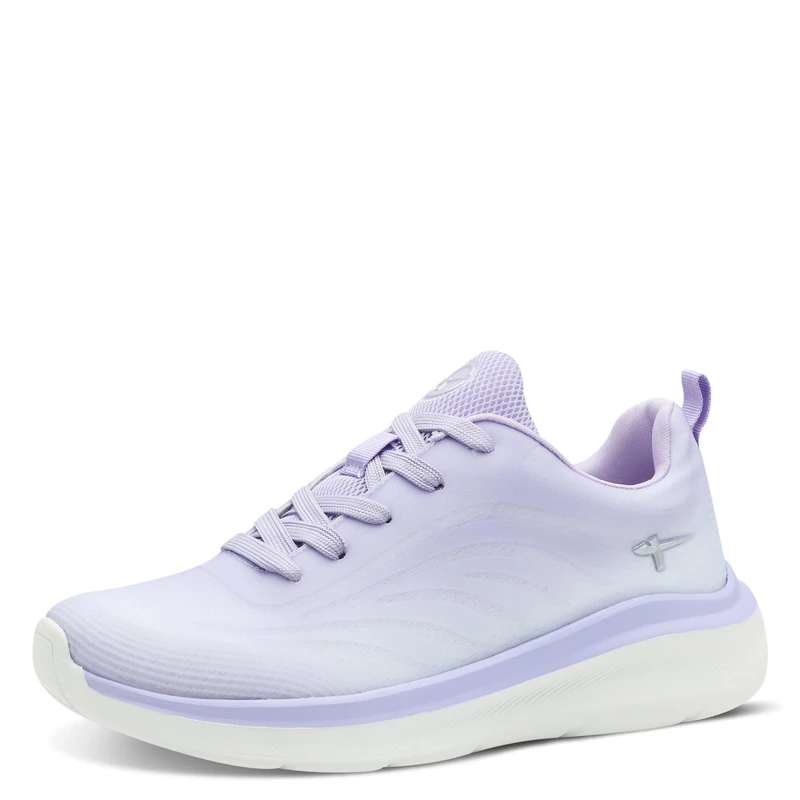 Tamaris Comfort Women’s Flat Sneakers Sporty Vegan, Lilac, 3,5 UK