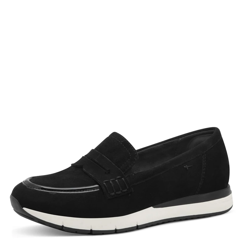 Tamaris Comfort Women’s Slippers Elegant Comfortable, Black Suede, 6,5 UK