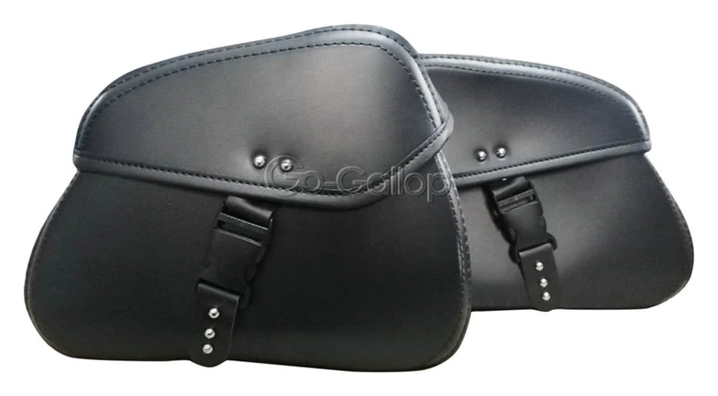 Motorcycle Side Bag for Suzuki Savage Boulevard M109R M50 M90 M95 C109R C50 C90 S40 S50 Side Tool Luggage Bag PU Leather Motorcycle Saddle Bag - Image 1