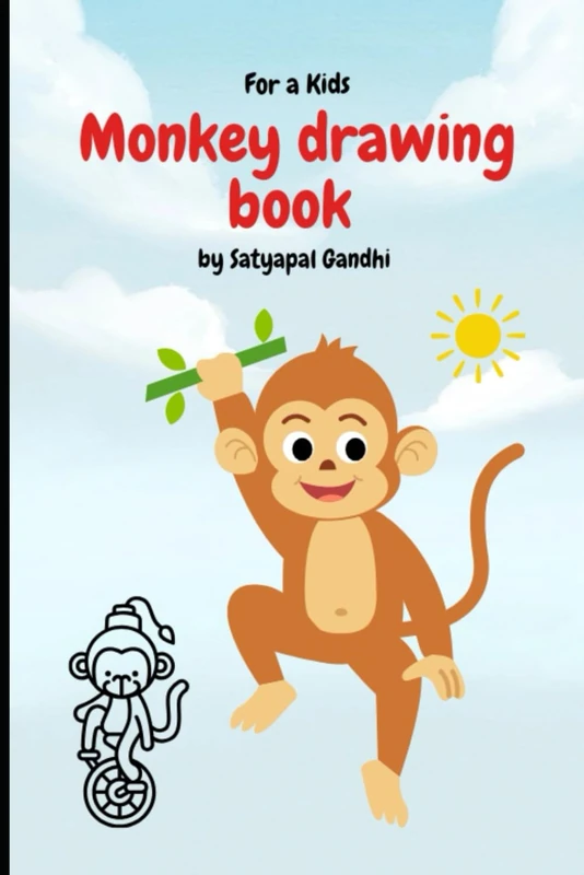 Monkey drawing book