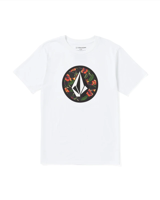 Volcom Men's Circle Stone SST Shirt, White 324, XXL - Image 1