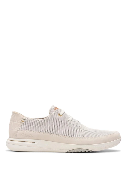 Clarks Easeway Lace Mens White Combi, 8