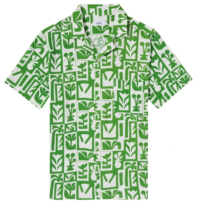 Arrels Barcelona, Shirt Blooming, Green