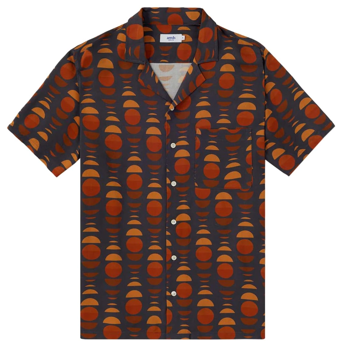 Arrels Barcelona, Shirt Sun Fragments, Navy