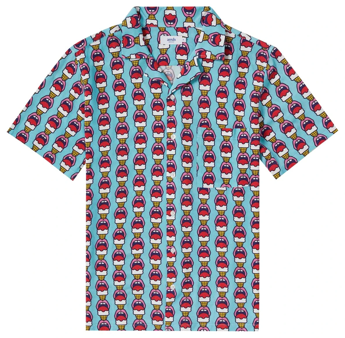 Arrels Barcelona, Shirt Light Lick Me, Blue