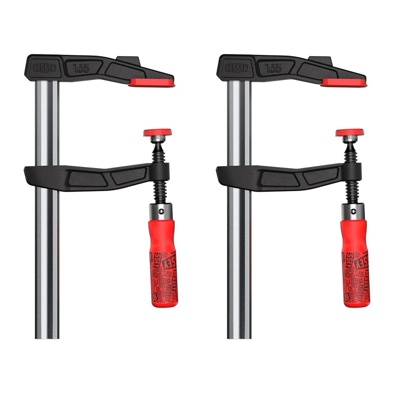 BESSEY Anniversary Set 2 x Malleable Cast Iron Clamp TGA25SET-135 TGA25SET-135 Clamping Width (Max.): 250 mm Projection Dimensions: 120 mm