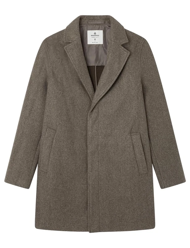 SPRINGFIELD Men's 588694 Jacket, Medium Taupe, L