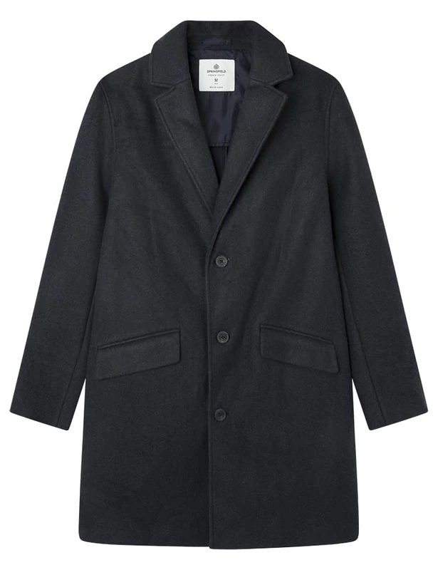 SPRINGFIELD Men's 588693 Jacket, Dark Blue, XL - Image 1