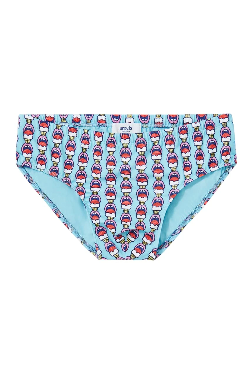 Arrels Barcelona, Swim Brief Lick Me, Light Blue