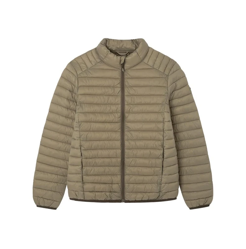 SPRINGFIELD Men's Basic Puffed Jacket, Medium Taupe, M