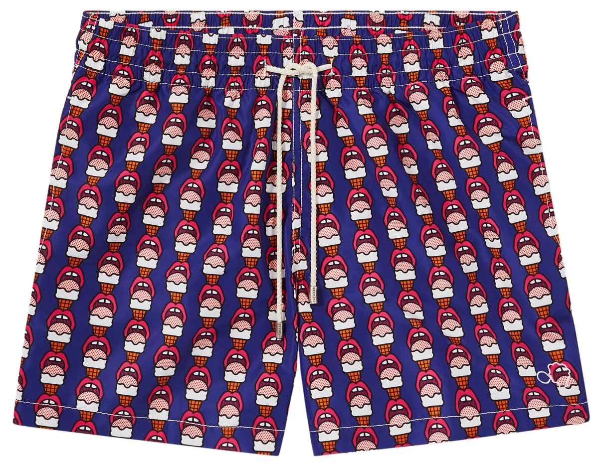 Arrels Barcelona, Swim Shorts Lick Me, Navy