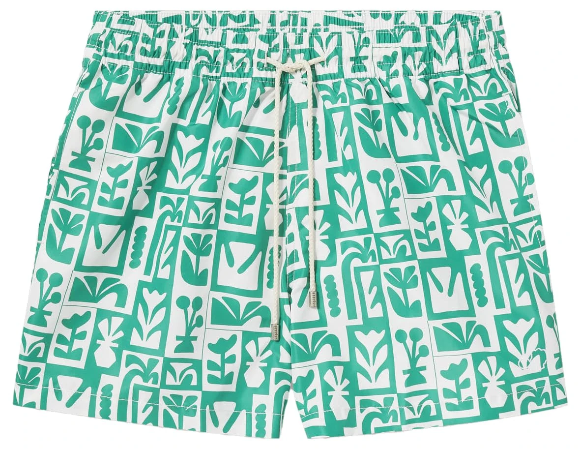 Arrels Barcelona, Swim Shorts Blooming, Green