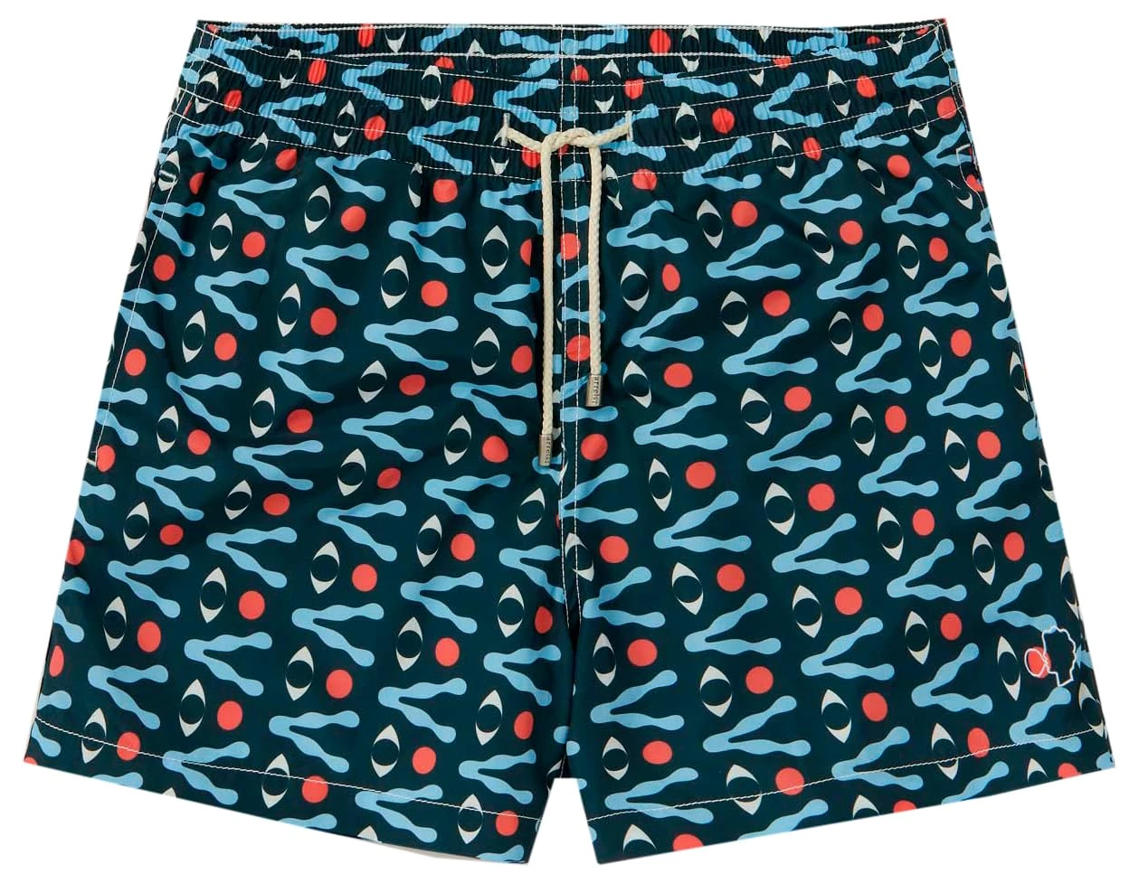 Arrels Barcelona, Swim Shorts Navy Eyes