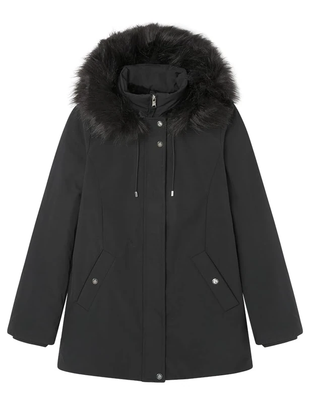 SPRINGFIELD Women's 8238776 Jacket, Black Standard, XS - Image 1
