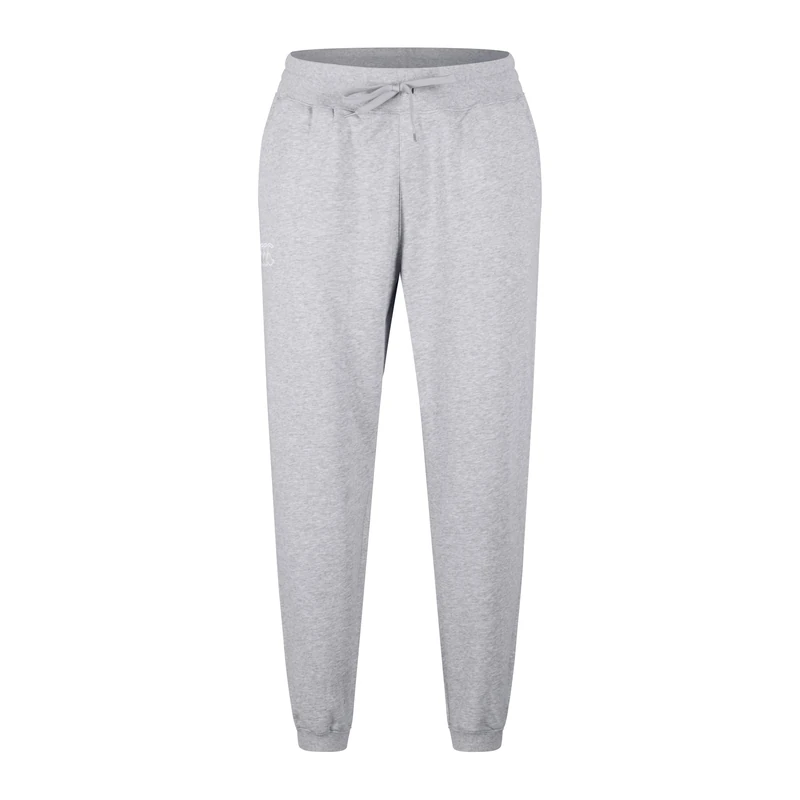 Canterbury Men's CCC Leisure Sweatpants | Jogging Bottoms | Cuffed Hem | Embroidered Logo Fleece Joggers, Classic Marl, 2XL