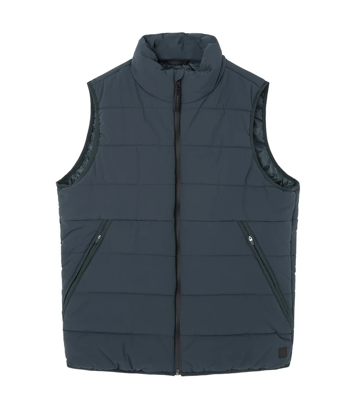 SPRINGFIELD Men's Quilted Vest Icons August, Standard Blue, M