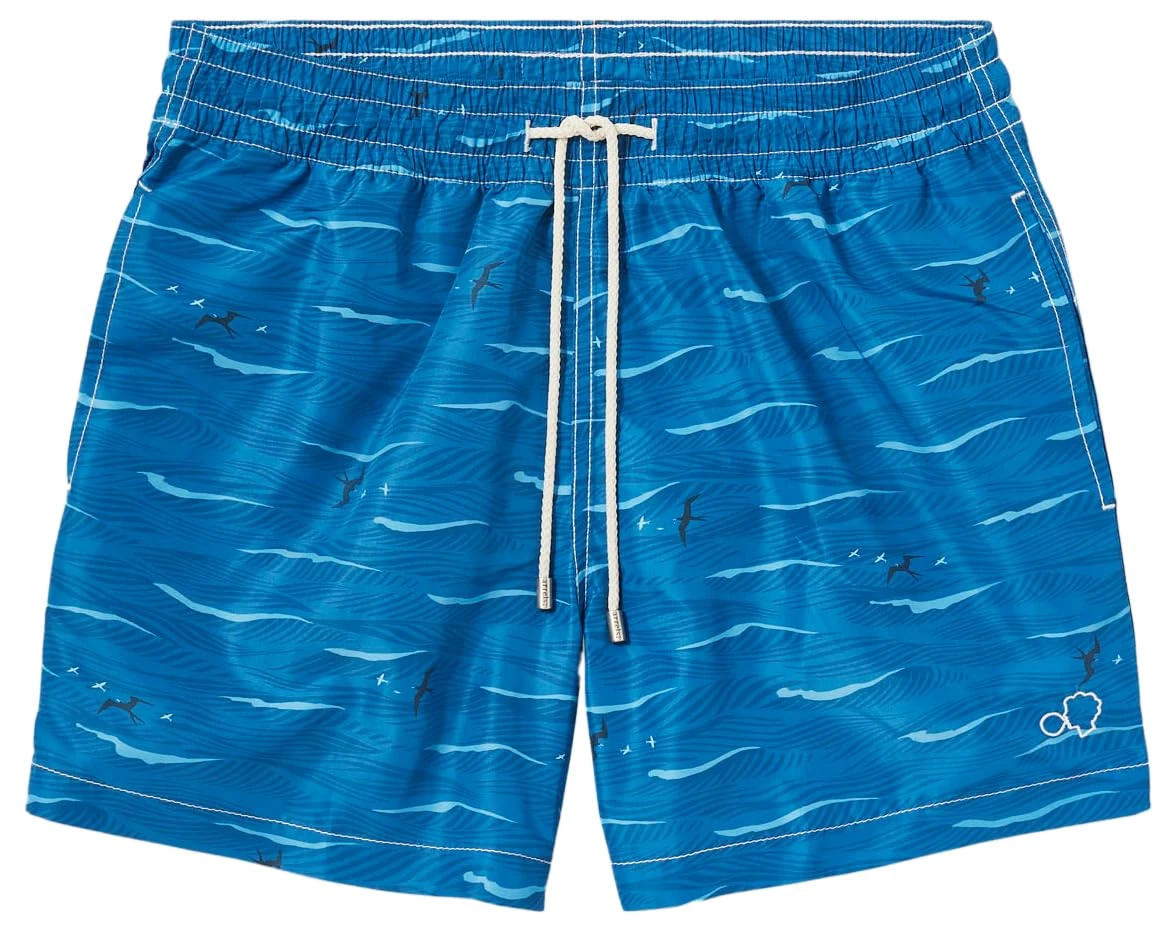 Arrels Barcelona, Swim Shorts Flying Fish, Blue