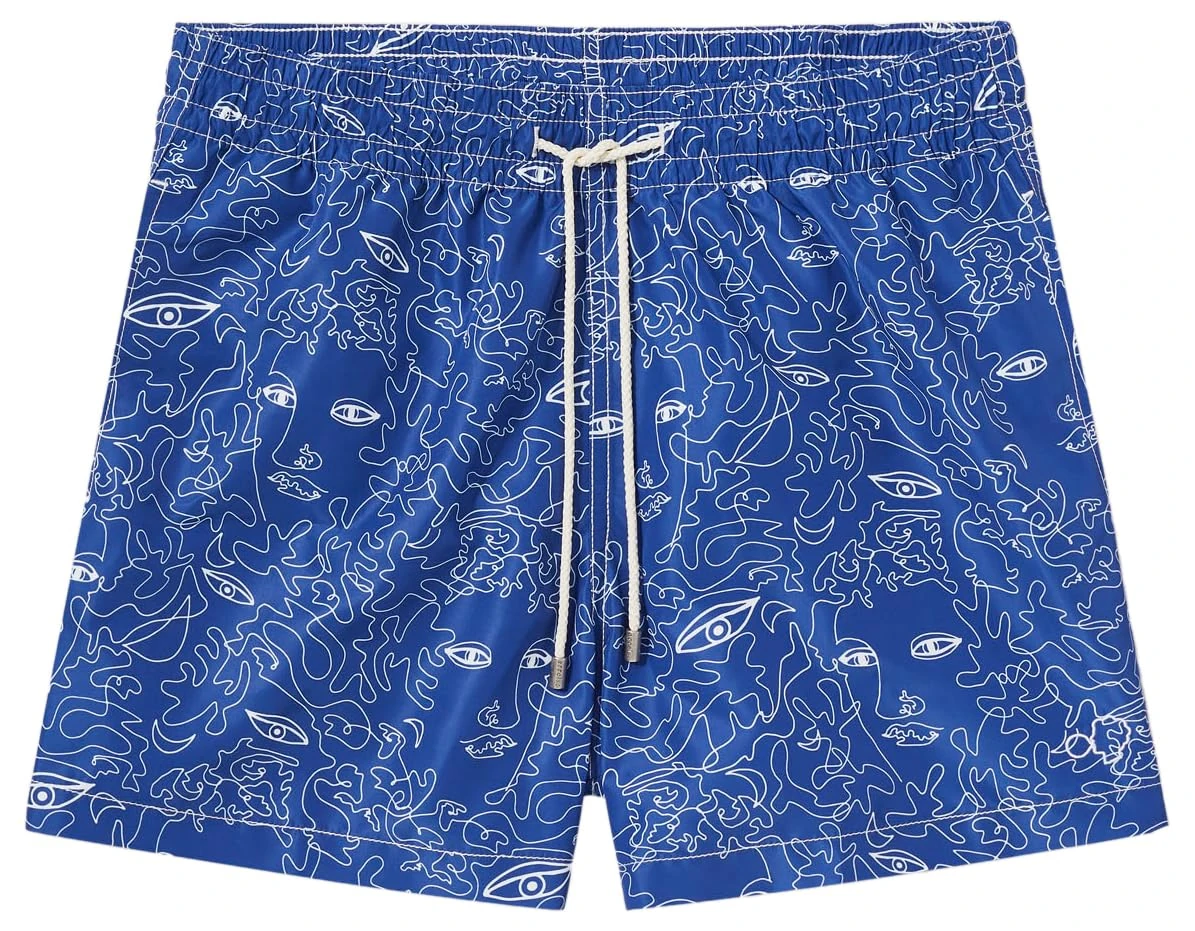 Arrels Barcelona, Swim Shorts Summer Spirits, Blue