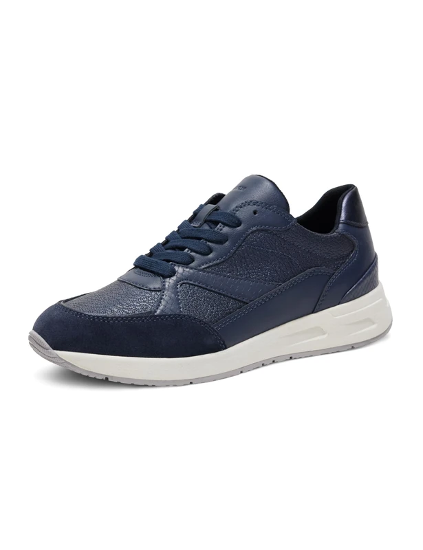Geox Women D Bulmya A Sneaker, Navy, 5 UK - Image 1