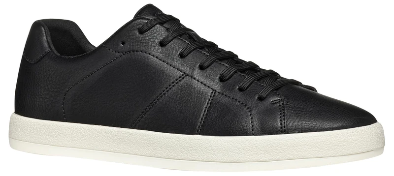 Geox Men's U SERIFOS A Sneaker, Black, 9 UK