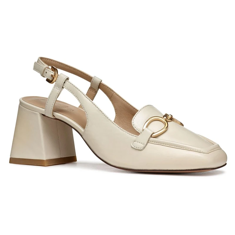 Geox Women's D Coronilla A Pump, Papyrus, 7.5 UK