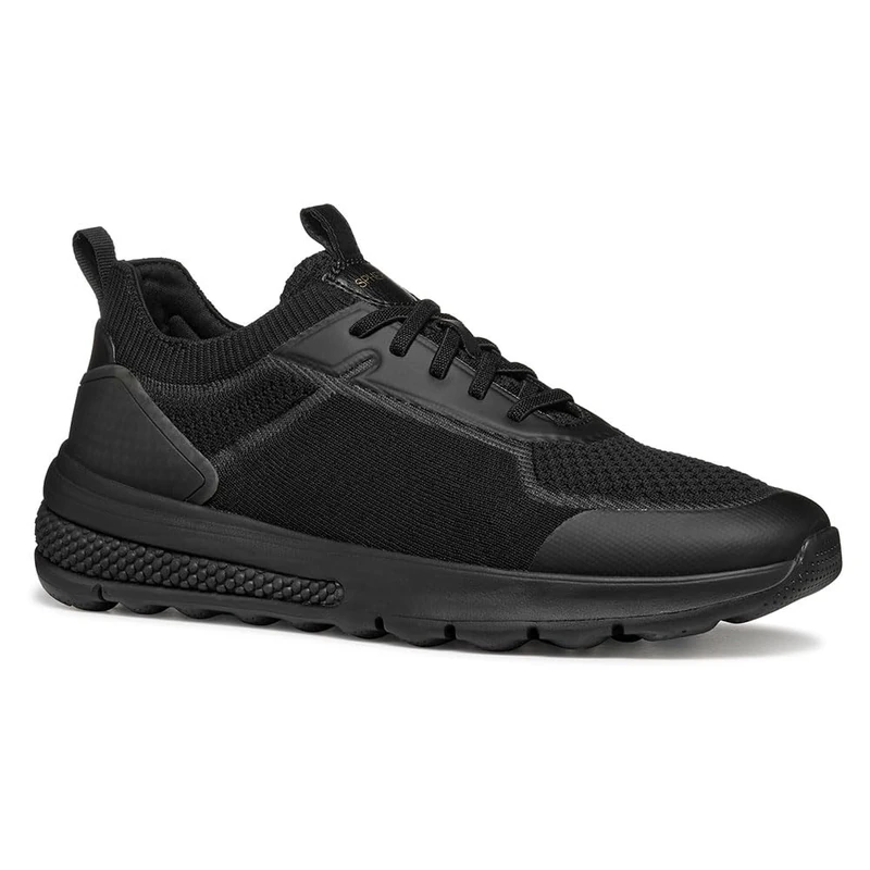 Geox Men's U SPHERICA ACTIF B Sneaker, Black, 6 UK