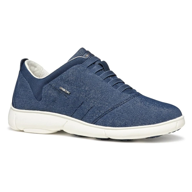 Geox Women's D Nebula 2.0 B Sneaker, Navy, 7.5 UK