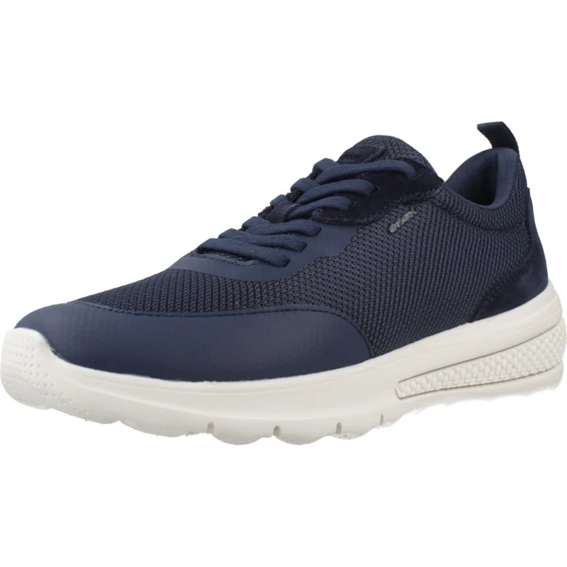 Geox Women's D ACTIVART A Sneaker, Navy, 6 UK