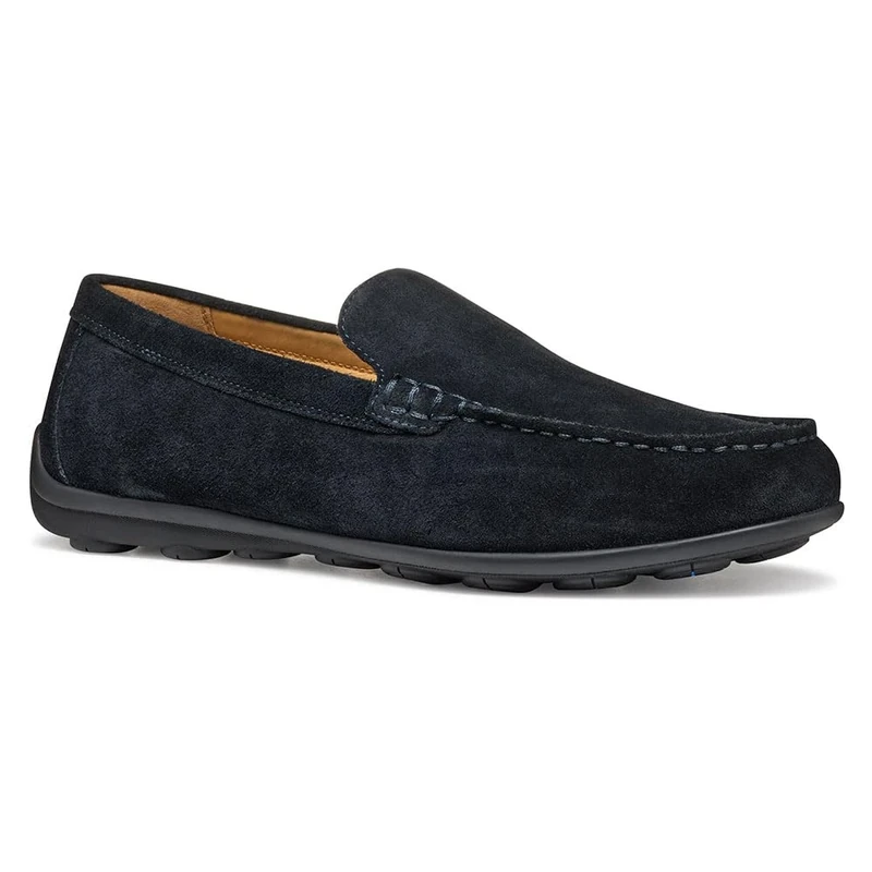 Geox Men's U SPHERICA EC16 A Moccasin, Dk Navy, 11 UK