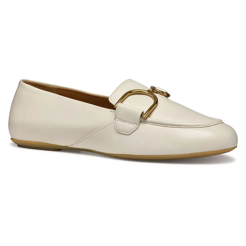Geox D Palmaria J, Women’s Moccasin, Papyrus,