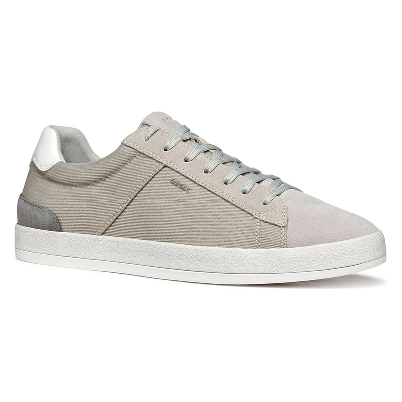 Geox Men's U SERIFOS B Sneaker, Light Grey, 7 UK