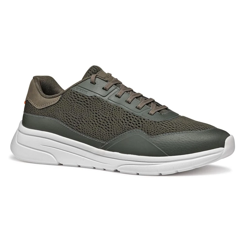 Geox Men's U KLAIVER A Sneaker, Military, 6.5 UK
