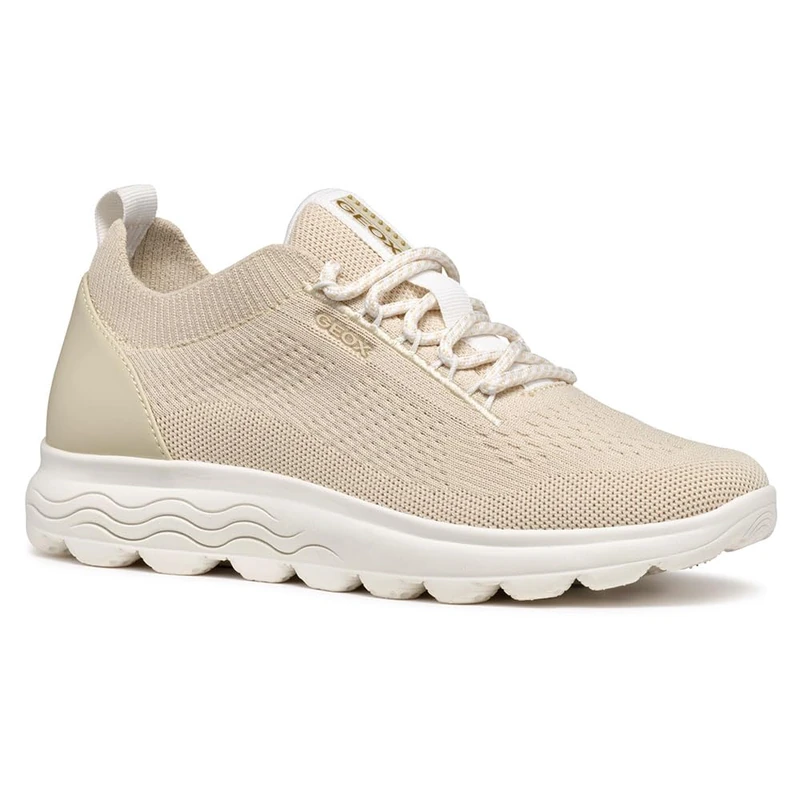 Geox D SPHERICA E, Women’s Sneaker, Lt Taupe,