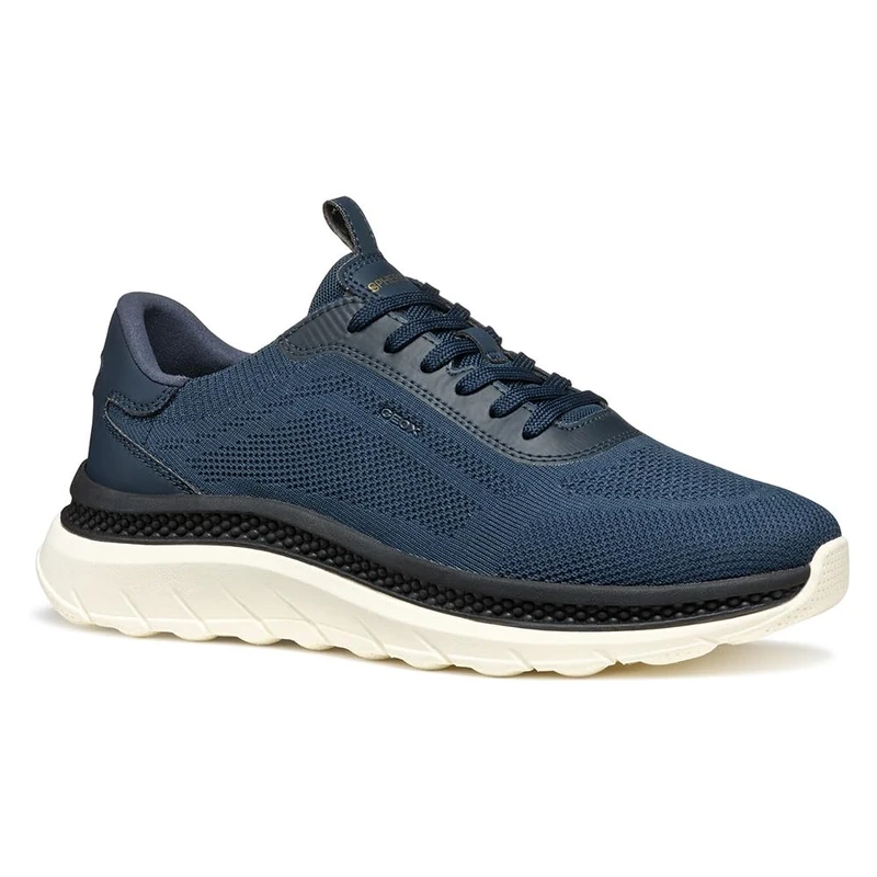 Geox Men's U SPHERICA ACTIF X A Sneaker, Navy, 10.5 UK