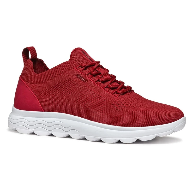 Geox Mens U Spherica Sneaker, 0005z Red, 6.5 UK