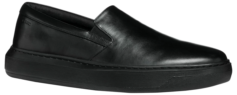 Geox Men's U DEIVEN B Sneaker, Black, 6 UK