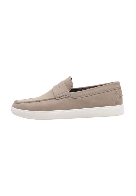 Geox Men's U AVOLA A Moccasin, Sand, 6 UK