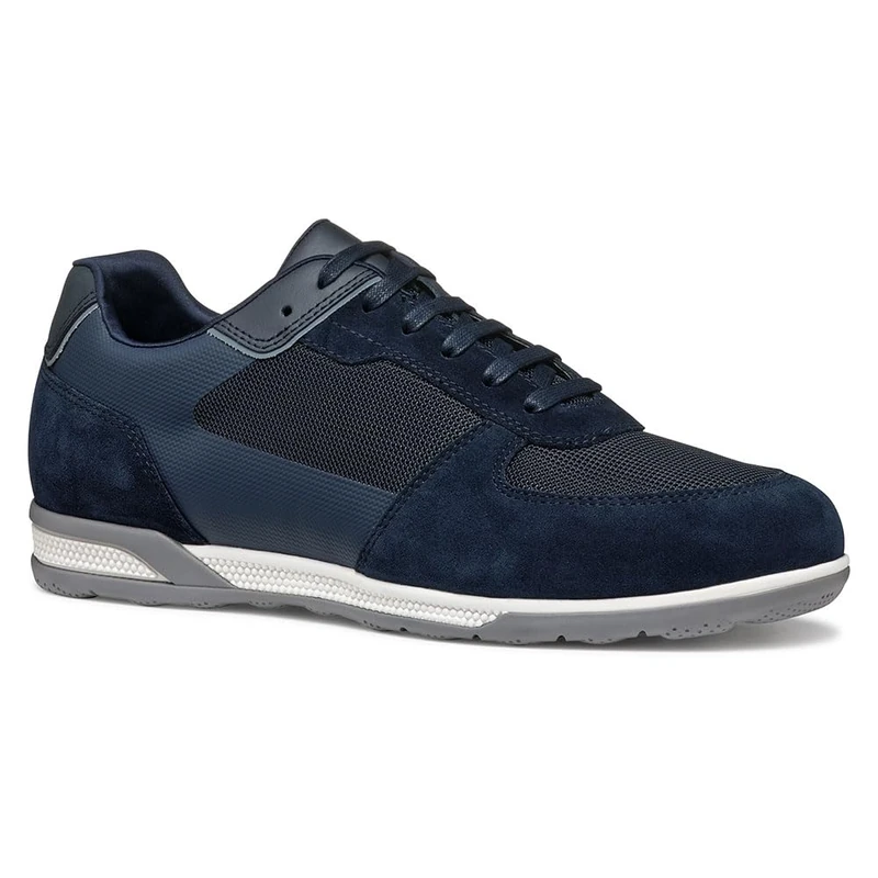 Geox Men's U SPHERICA ACTIF X3 Sneaker, Navy, 10.5 UK