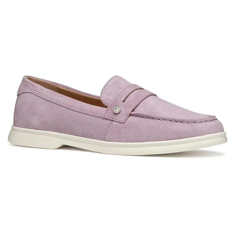 Geox Women's D XAND 3 D Loafer, Lilac, 6.5 UK