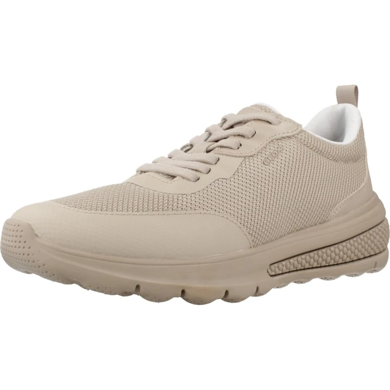 Geox Women's D ACTIVART A Sneaker, Beige, 5 UK