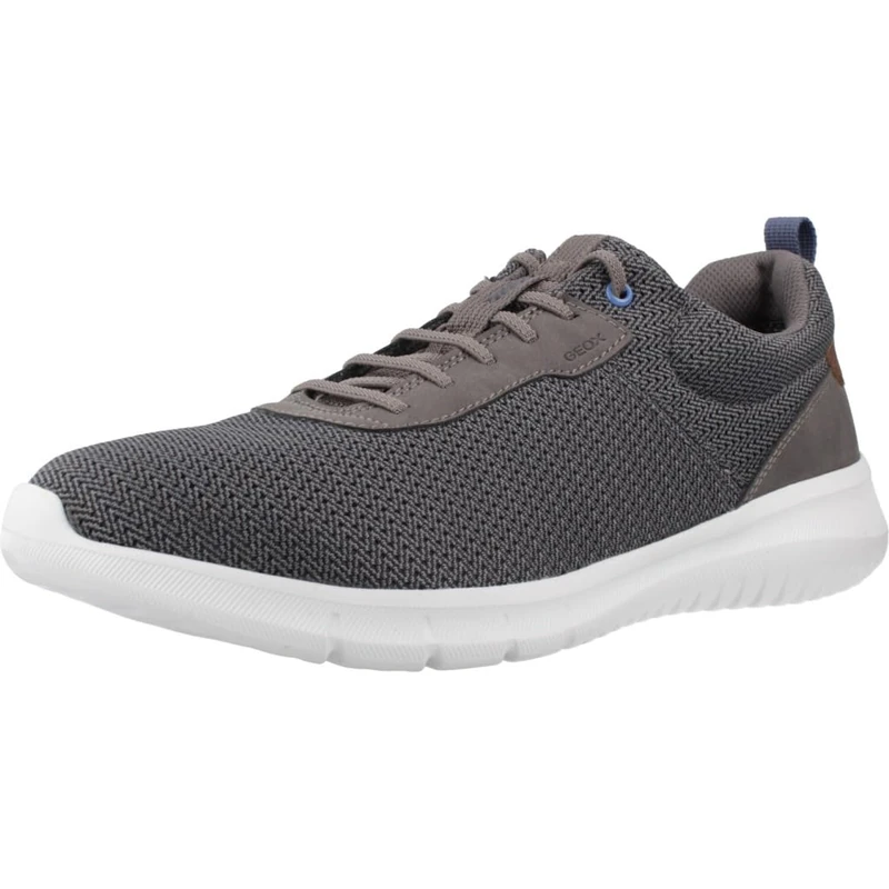Geox Men's U MONREALE C Sneaker, Graphite, 7 UK