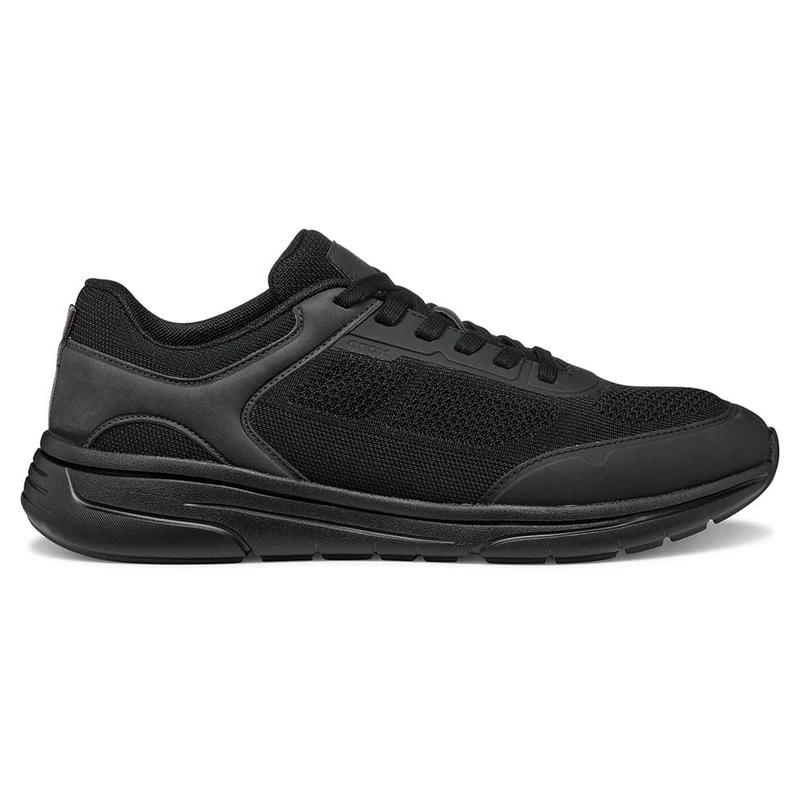 Geox U KLAIVER B, Men’s Sneaker, Black,