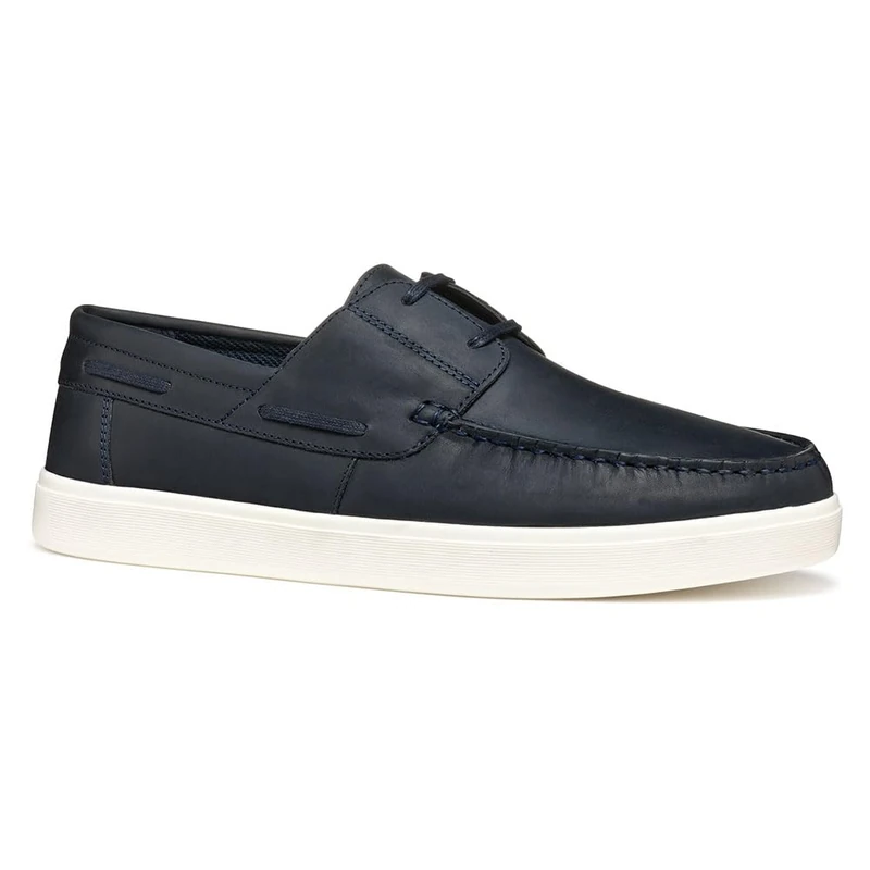 Geox Men's U AVOLA B Moccasin, Navy, 9 UK