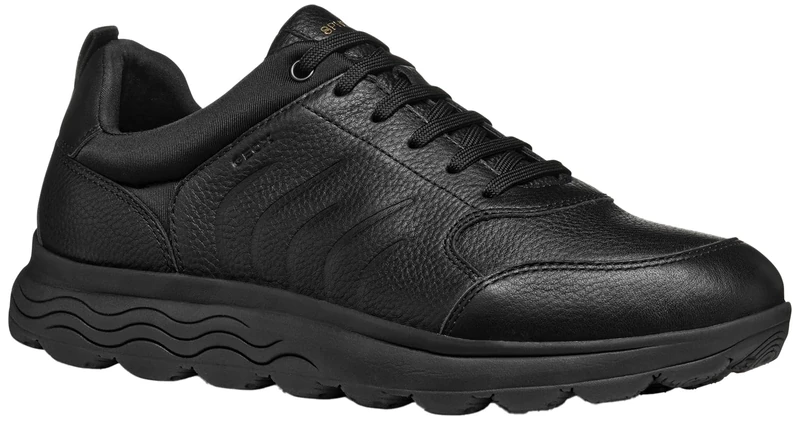 Geox Men's U SPHERICA B Sneaker, Black, 7 UK