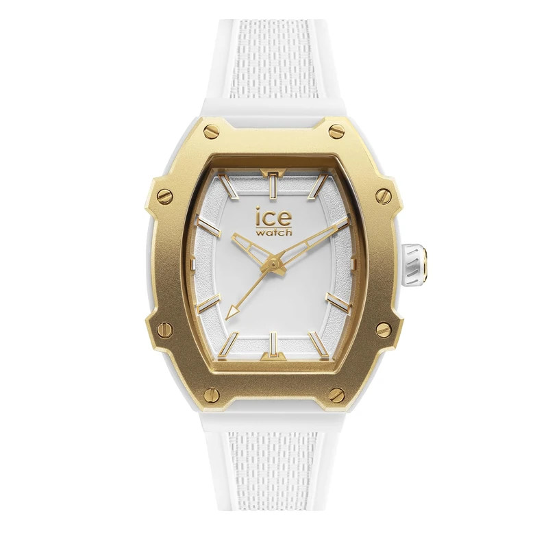 ICE-WATCH - ICE boliday White Gold - Women's Wristwatch with Silicon Strap - 023318 (Medium)