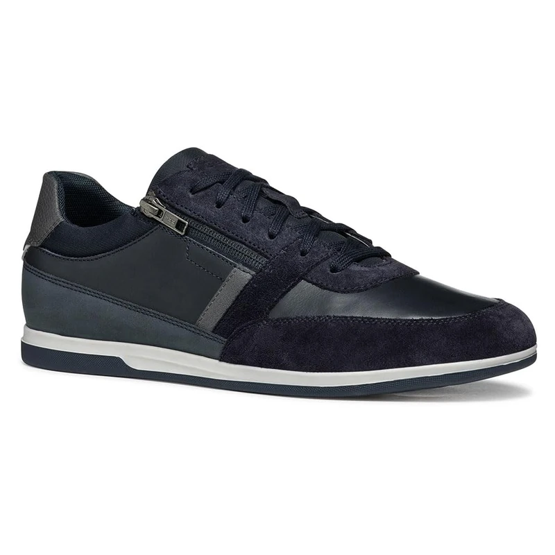 Geox Men's U Renan A Sneaker, Navy, 9 UK