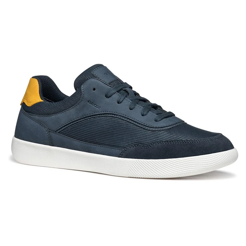 Geox Men's U RIETI A Sneaker, Dk Avio, 11 UK