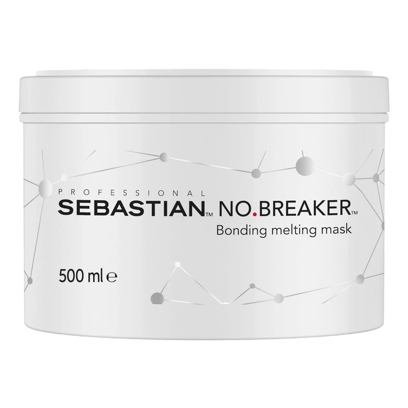 Sebastian Professional No.Breaker Bonding Melting Hair Mask | Damaged Hair Repair Treatment | Intense Conditioning | For Smoother, Shinier Hair | 500ml