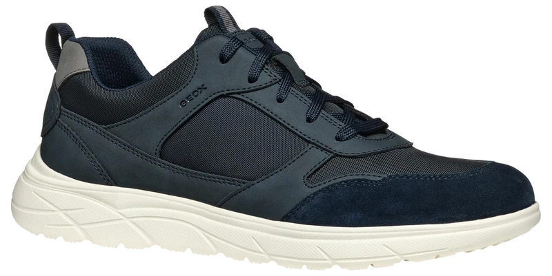 Geox Men's U Portello A Sneaker, Dk Navy, 8 UK